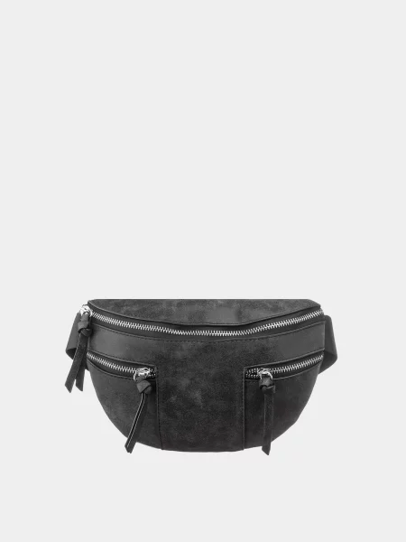 Кожаная сумка Keddo черная