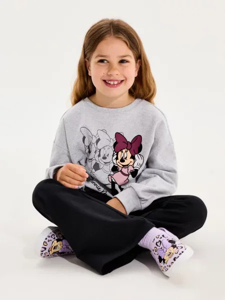 Sinsay komplet: mikina a kalhoty Minnie Mouse vícebarevná