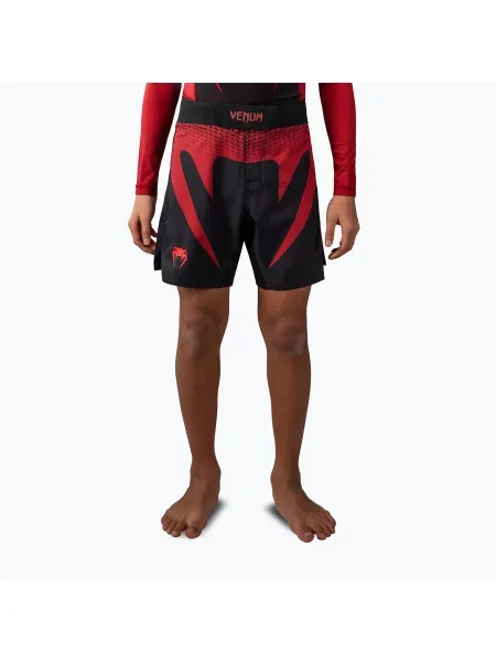 Gyerek edző rövidnadrág Venum Attack Fight black/red. Méret: XL fekete