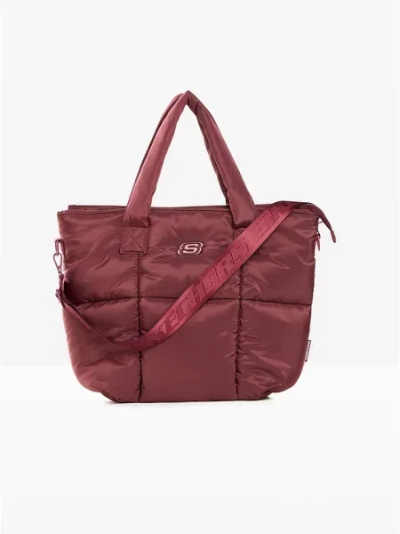 Torba shopper Sketchers czerwona