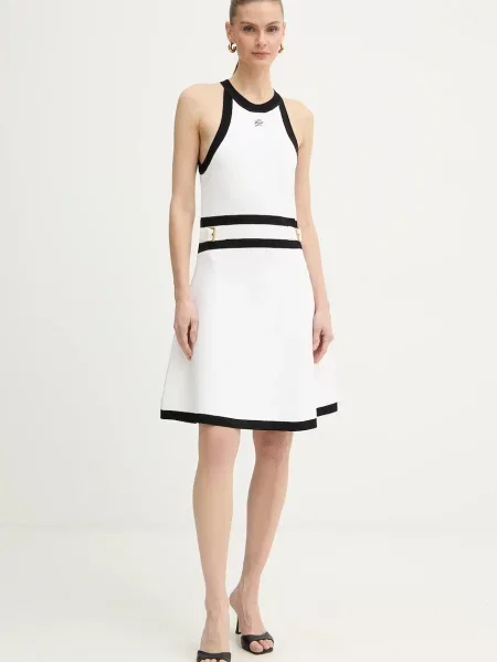 Karl Lagerfeld rochie alb
