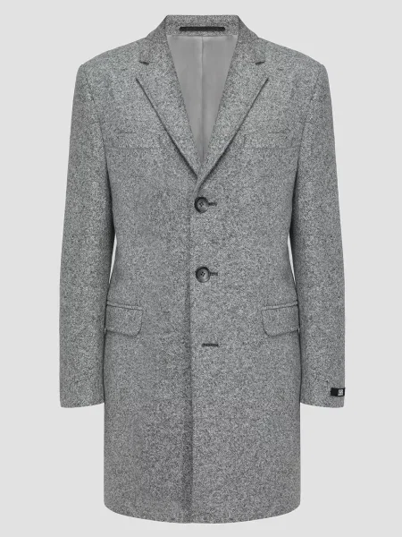 Пальто Karl Lagerfeld сіре