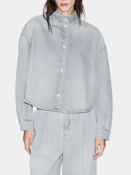 Сорочка Armani Exchange блакитний