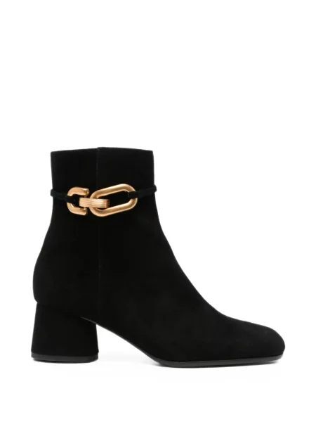 Botine Baldinini din piele de căprioară negru