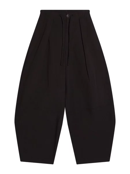 Bershka Hlače črna