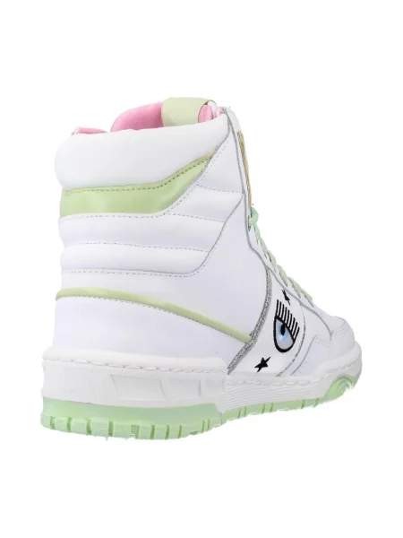 Pantofi Chiara Ferragni alb