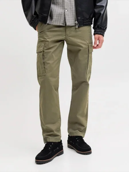 JACK & JONES Pantaloni cu JPSTKANE FRANK oliv