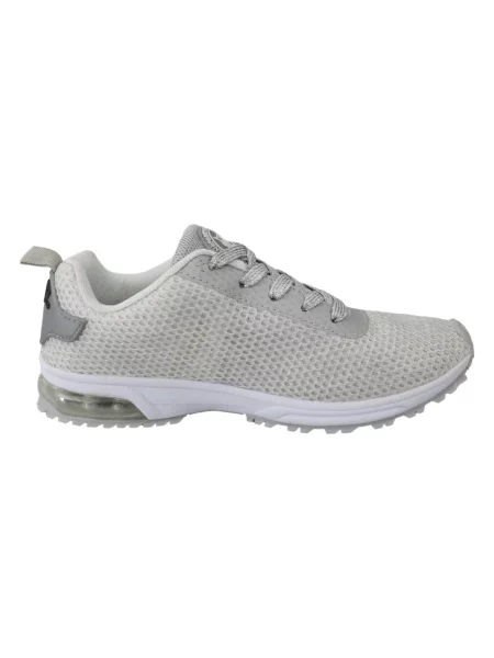 Sneakersy Plein Sport z siateczką szare