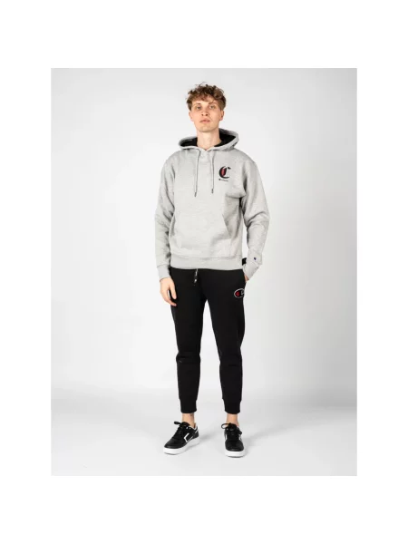 Bluza z kapturem Champion z kapturem szara