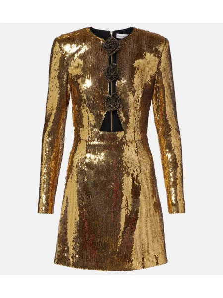 Rochie Rebecca Vallance auriu