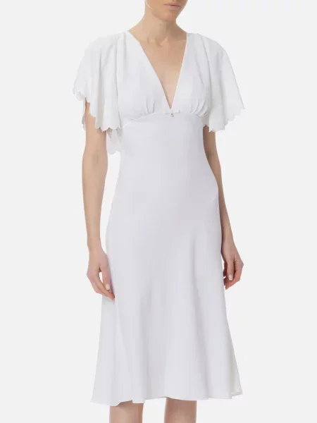 Платье Elisabetta Franchi бежевое