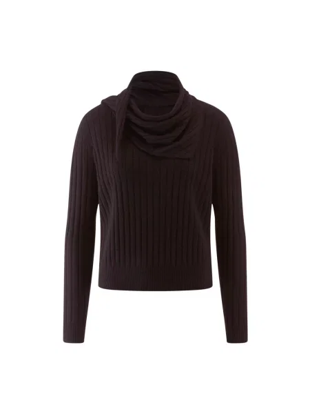 Sweter Riani wełniany brązowy