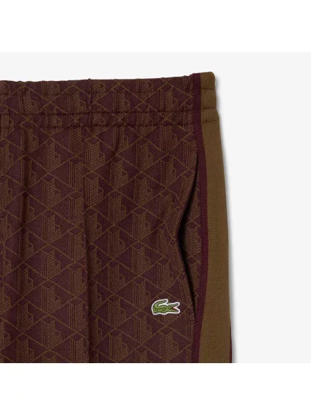 Спортивні штани Lacoste коричневі