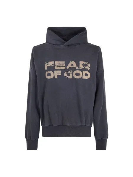 Bluza z kapturem Fear Of God czarna
