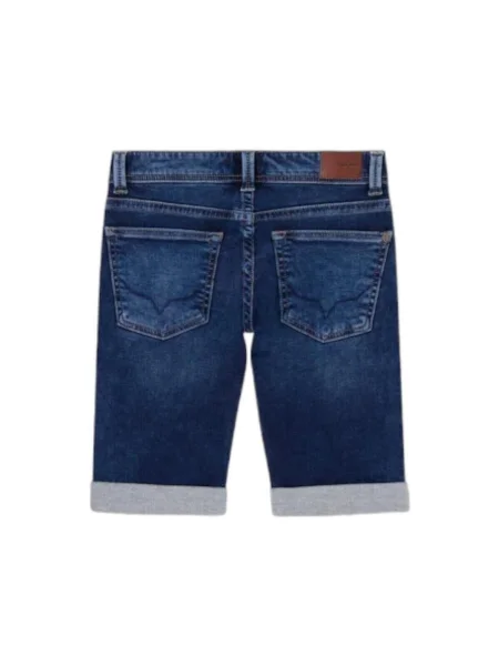 Pantaloni copii Pepe Jeans albastru