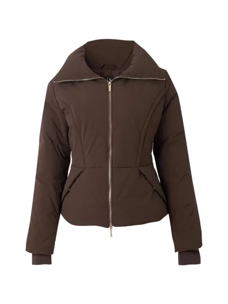Páperová bunda Armani Exchange hnedá