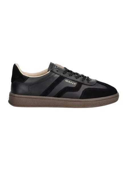 Sneakersy Gant skórzane czarne
