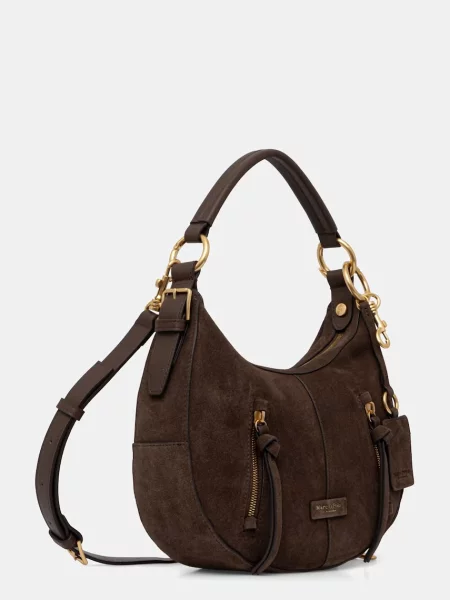 Marc O'Polo сумка крос-боді замшева