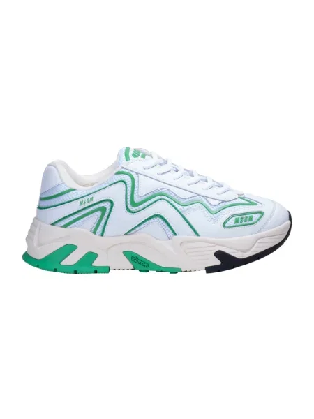 Sneakersy Msgm skórzane