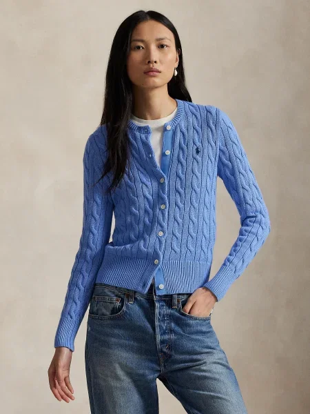 Polo Ralph Lauren Kardigán modrá