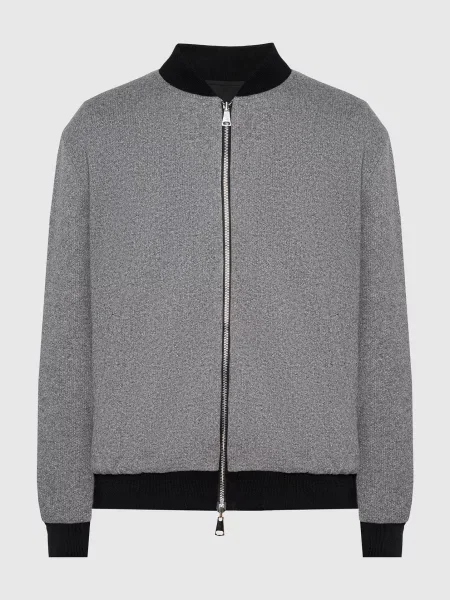 Двосторонній бомбер Cashmere&whiskey чорний