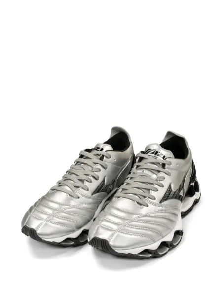 Sneakerși Mizuno argintiu