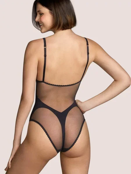 Боди Andres Sarda черное