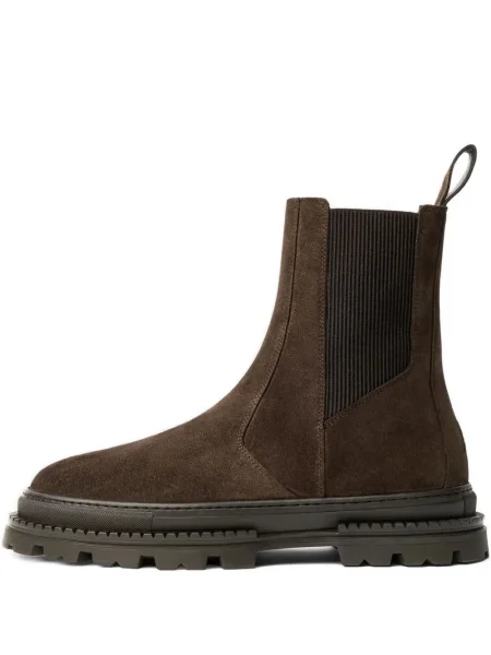 Semišové chelsea boots Manière De Voir hnědé