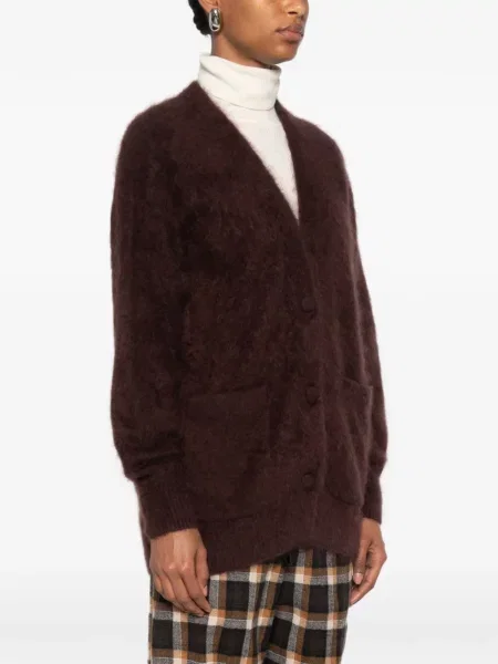 Cardigan Forte_forte tricotate maro