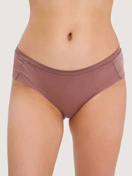 Женские трусики брифы коричневі