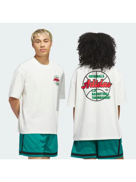 Adidas Originals t-shirt Tournament biała