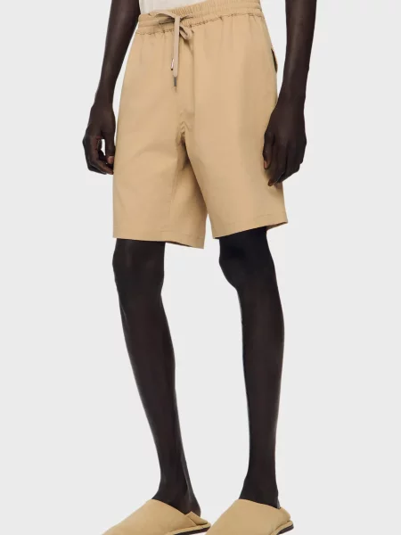 Шорты Sandro бежевые