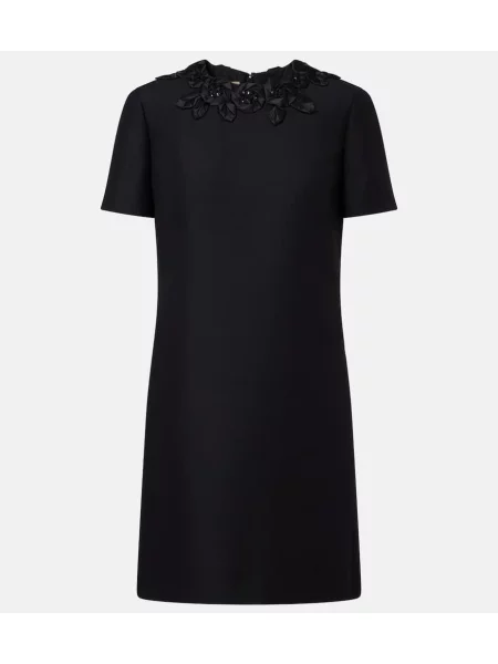 Rochie Valentino de lână negru