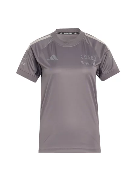 ADIDAS PERFORMANCE Funkční tričko Audi Formula One Team Driver / tmavě / stříbrná šedá