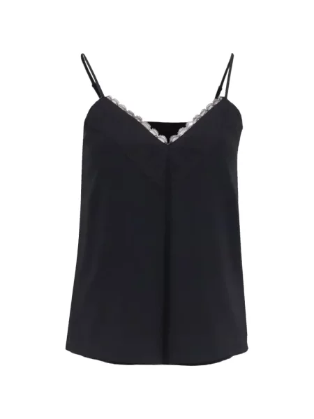 Krajkové tílko Alice + Olivia černé