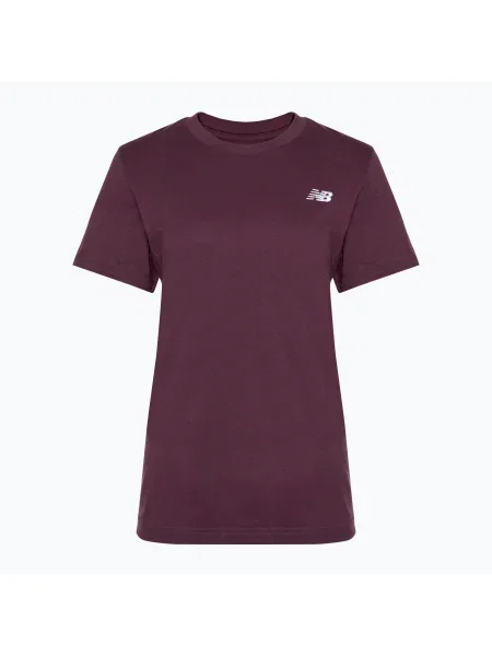 Tricou pentru femei New Balance Essentials Jersey plum brown maro