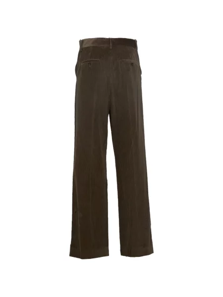 Pantaloni Weekend Max Mara de catifea maro
