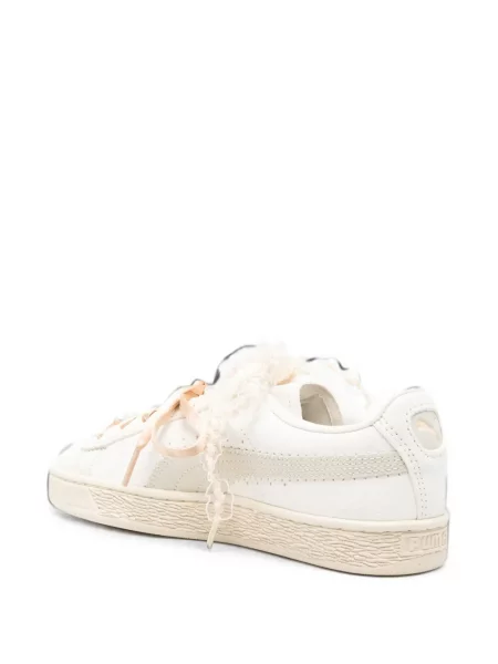 Sneakerși Puma cu șireturi din piele