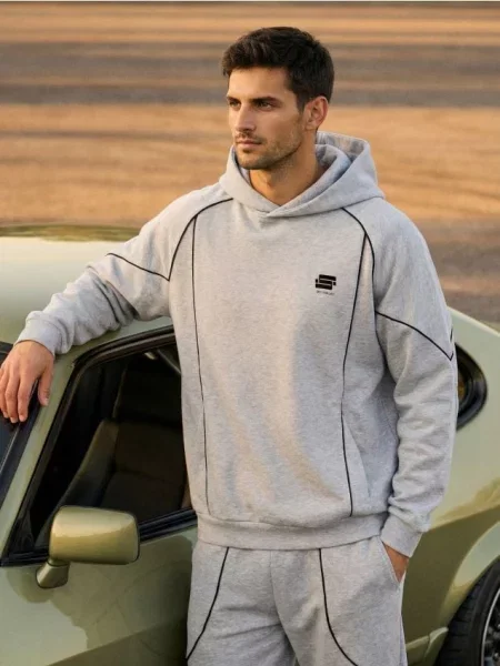 Sinsay Mikina s kapucí šedá