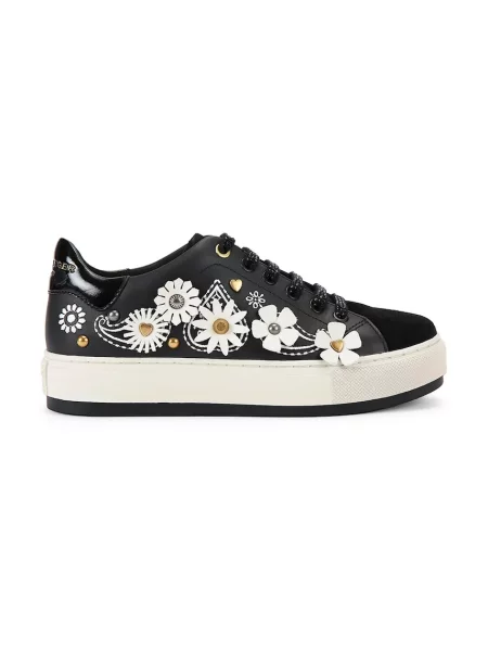 Tenisky Kurt Geiger London Laney Flower černá