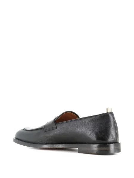 Pantofi loafer Officine Creative din piele negru