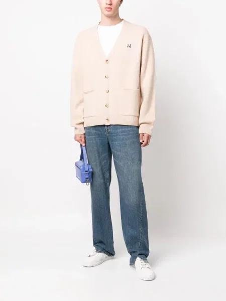 Cardigan Maison Kitsune de lână