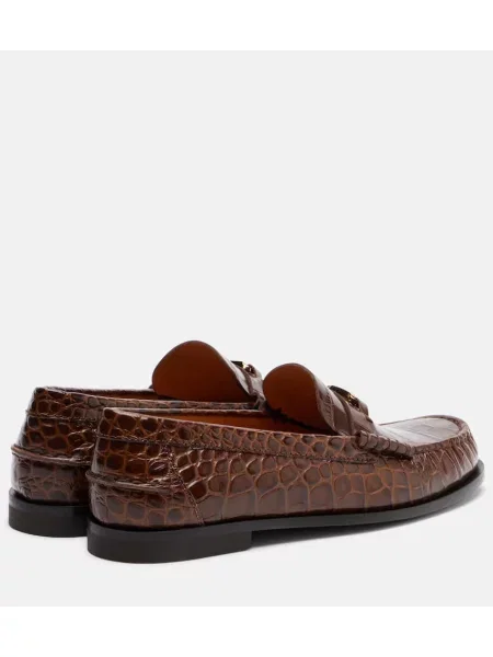 Pantofi loafer Tod's din piele maro