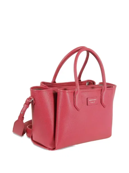 Geantă Emporio Armani roșu