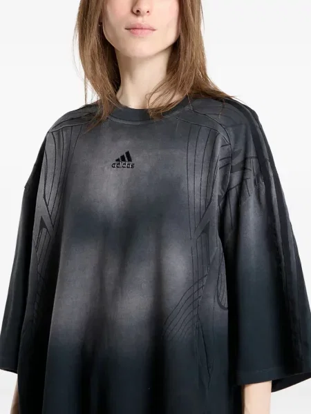 Sneakerși Adidas cu dungi gri