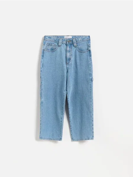 Reserved Джинси baggy синій