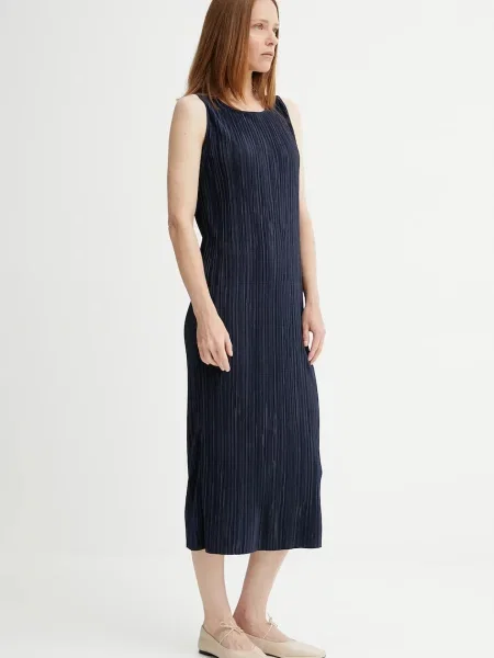 Obleka Calvin Klein mornarsko modra