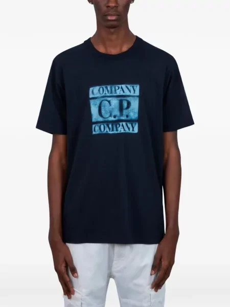 Tricou C.p. Company scurt albastru