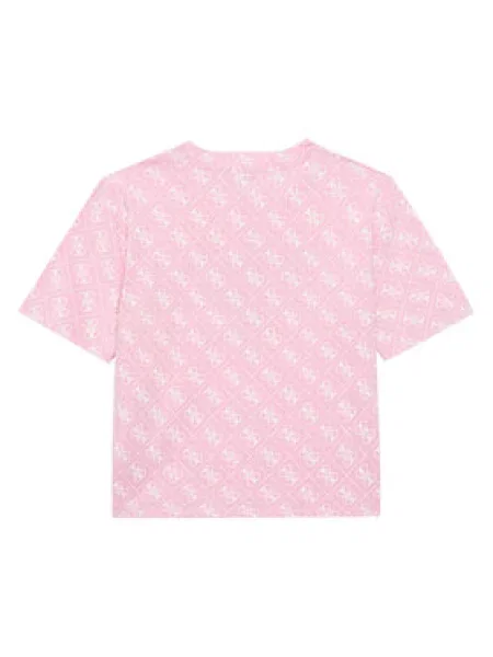 Dětské tričko Guess růžové