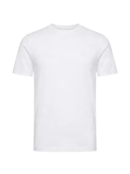 Tricou Boss cu broderie alb